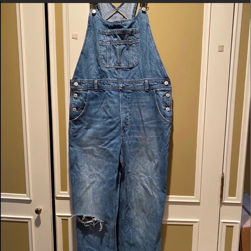 American Eagle overalls